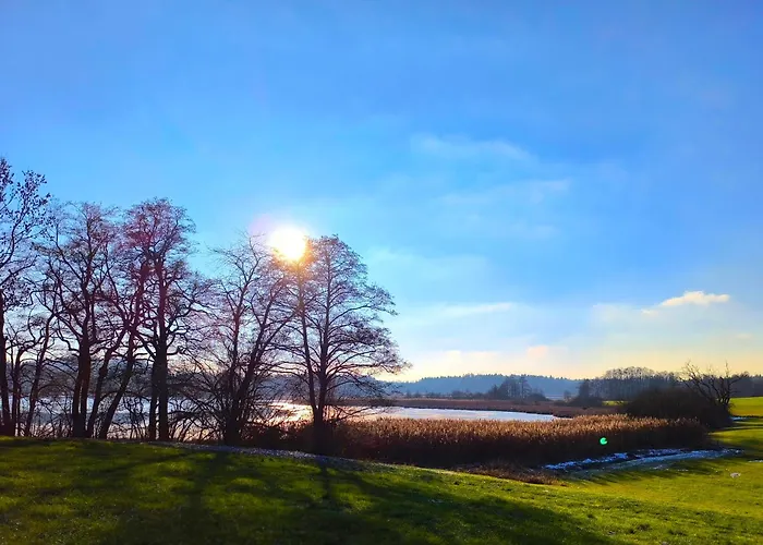 شقة 5sterne Im Fachwerk Mit Bergblick In Alleinlage Und Grossem Garten, Infrarotkabine *